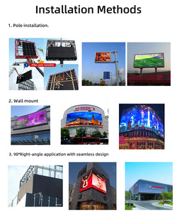Pantalla LED Exterior Personalizada Impermeable P4 P6 P8 P10, Publicidad LED 3D para Exteriores con Visión a Simple Vista para Centros Comerciales, Serie O N - Product Image 1