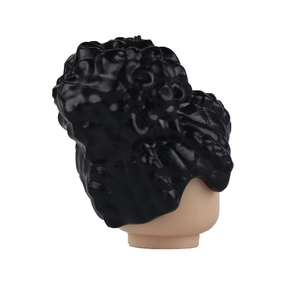 Moc Thành Phố Mini Hành Động Con <span class=keywords><strong>S</strong></span>ố Tóc Xây Dựng Khối Phụ Kiện Các Bộ Phận Kiểu Tóc Phần Gạch Cho Trẻ Em Quà Tặng - Product Image 2