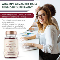 Gummies Probiotiques Anti-Âge OEM Marque Privée pour la Peau, l'Immunité et la Santé Intestinale – Certifiées GMP ISO, Testées en Usine, Vente en Gros pour Femmes