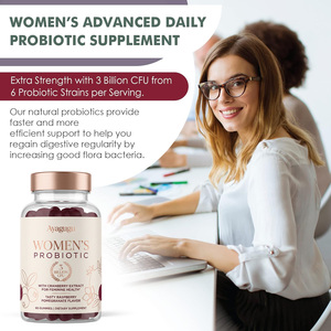 Gomitas Probióticas de Marca Privada OEM, Antienvejecimiento, para la Salud Intestinal y de la Piel, Defensa Inmunológica para Mujeres, Certificación GMP e ISO, Venta al Por Mayor de Fábrica, Probadas - Product Image 3