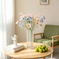 Fabrik-Großhandel 60cm Künstliche Cosmos-Blume Seiden-Kunstblume Gloriosa-Gänseblümchen für Hochzeits-Floristen Großhandelslieferung Heim- und Eventdekoration