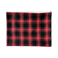 Noël chiot vêtements rouge tissé manteau d'hiver petit grand XL haute qualité moderne chien vêtements Animal fait fibre de tissu Durable