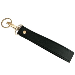Creative and simple PU leather car keychain DIY personalized keychain gift anti-loss key rope accessory pendant - Product Image 5