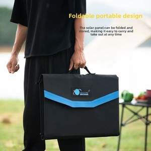 Panneau solaire monocristallin pliable 400W, photovoltaïque portable pour le camping, la conduite autonome et l'exploration - Product Image 6