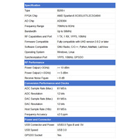 Radio cognitive B200-i USRP compatible B200 SDR AD9364 Spartan6 XC6SLX75 FPGA USB3.0 1T1R avec port GPSDO pour GNU Radio HDSDR