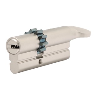 Cylindre de <span class=keywords><strong>serrure</strong></span> de porte à mortaise classique en laiton à ouverture simple, haute sécurité, antivol, avec clés, Israël - Product Image 3