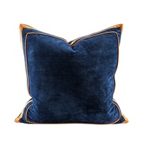 Avigers — housse de coussin carrée, motif géométrique, Orange, moderne, doux et confortable, pour chambre ou canapé