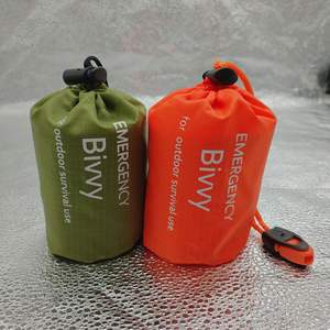 بطانية حرارية خفيفة الوزن للغاية من GoalFit Outdoors بوزن 130 جرام، مناسبة لجميع الفصول، للبقاء على قيد الحياة في الهواء الطلق وحالات الطوارئ، كيس نوم للتخييم - Product Image 6