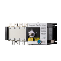 EAST H2 100/4P Commutateur de transfert automatique triphasé IP20 Classe PC ATS 4P 100A à isolation et double alimentation avec clé