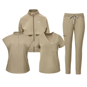 Uniformes Médicos de Moda para Hombre, Manga Larga, Gris Anatomía, Uniformes de Enfermero, Pantalones Deportivos Azul Rey, Conjuntos de Uniformes - Product Image 5