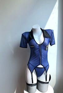 Pakaian Dalam Seksi Transparan Wanita Erotis Cosplay Lingerie Dewasa Kostum Polisi Wanita Seksi Lingerie Seksi - Product Image 6