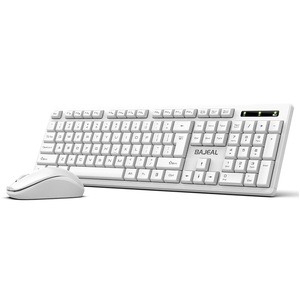 Bajeal Wireless <b>Keyboard</b> <b>Mouse</b> Combo 104 Keys English Layout For Office Home Use - Product Image 5