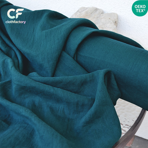 Vải lanh Pháp mềm mại 100% đã qua xử lý, bán buôn, dùng may quần áo - Product Image 1