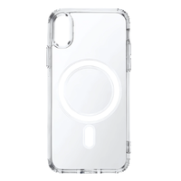 Casing Ponsel Magnetik Transparan Jernih untuk iPhone 17 Air 16 Pro Max 16E 15 14 13 12 11 XR, Pelindung Anti Benturan, Kotak Tas