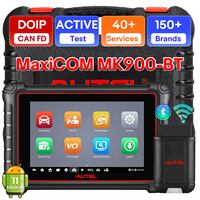 Escáner de Diagnóstico de Sistemas Completos AUTEL MaxiCOM MK900-BT, Diagnóstico Completo OE, Impresión por WiFi
