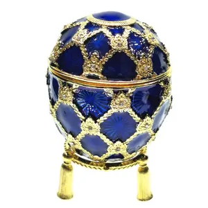 QIFU ความคิดผลิตภัณฑ์ใหม่2020 Faberge ไข่สำหรับตกแต่งบ้าน