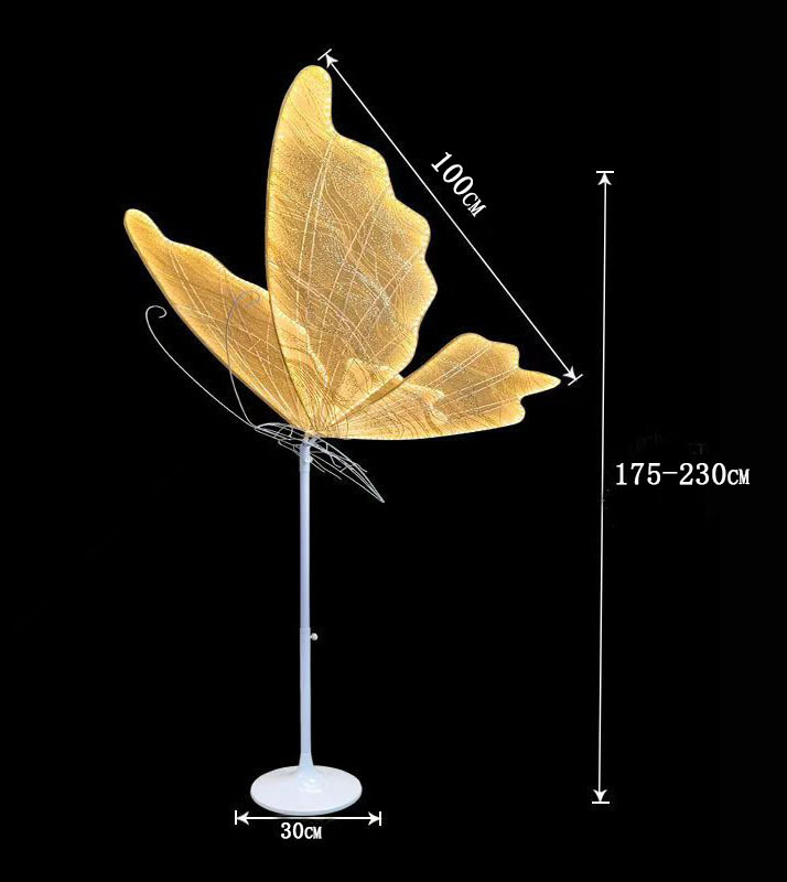 Gold gauze warm light - 100cm