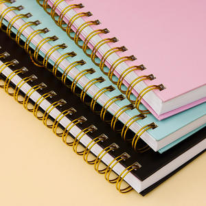 Venta al por mayor objetivos personalizados planificador diario cuaderno A5 papel ecológico rosa a todo Color impreso espiral encuadernación Agenda planificador - Product Image 6