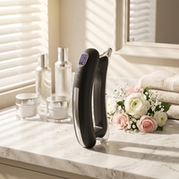 Couteau chauffant électrique sans fil portatif avec vibration pour le visage, les seins, les jambes/bras et les soins corporels - Outil portable pour les muscles profonds