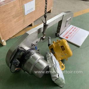 Meilleure vente d'équipement complet d'abattage de taureaux/bovins Type de ceinture de carcasse scie fendue largement pour usine de traitement d'abattoir de chevaux - Product Image 5