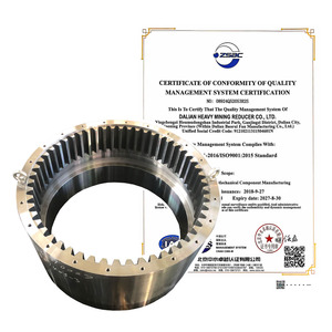 Engranaje Anular Interno Personalizado con Orificios de Montaje de Brida para Sistema de Transmisión de Caja de Cambios Industrial - Product Image 2