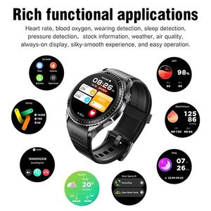 <span class=keywords><strong>Smartwatch</strong></span> Fitness OEM Remax Premium, <span class=keywords><strong>Smartwatch</strong></span> <span class=keywords><strong>Bluetooth</strong></span> Impermeabile 3ATM, <span class=keywords><strong>Smartwatch</strong></span> Rotondo Amoled per Uomo e Donna - Product Image 6