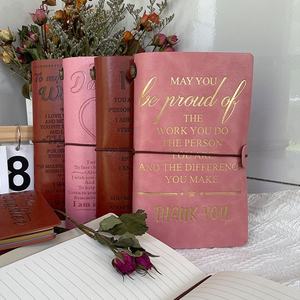 Cuaderno Personalizable A6 Retro de Cuero PU, Diario para Relaciones Padres-Hijos, <span class=keywords><strong>Libro</strong></span> de Cuentas de Viaje, Papelería - Product Image 6