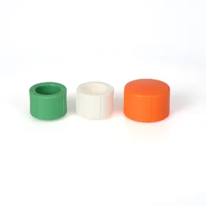 A119 plastic hose tube ppr pipe inserts plastic end cap stop plug cups cover fitting sizes for round tubing tube cover 25 mm