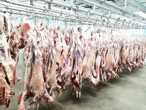WFA Ligne complète de traitement des carcasses Machines d'abattoir halal pour abattoir de moutons de chèvre Usine de traitement - Product Image 3
