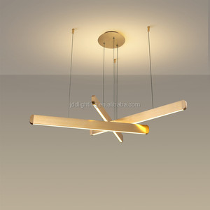 Đèn <span class=keywords><strong>Led</strong></span> Trần Mặt Dây Chuyền Kim Loại Đơn Giản Hiện Đại Đèn <span class=keywords><strong>Led</strong></span> Treo Trong Nhà Đèn Chùm Treo Phòng Khách - Product Image 5