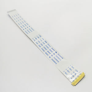 Câble plat FFC XAJA personnalisé E308092 AWM 20624 80C 60V VW-1 30 broches 0,5 mm avec connecteur HL - Product Image 6