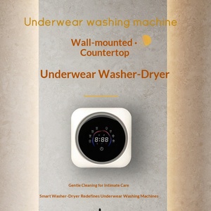 <span class=keywords><strong>Lave</strong></span>-<span class=keywords><strong>linge</strong></span> automatique domestique <span class=keywords><strong>de</strong></span> haute qualité, version améliorée, petite machine à laver pour sous-vêtements et vêtements <span class=keywords><strong>de</strong></span> bébé - Product Image 4
