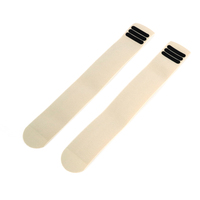 Bracelet de sport éco-responsable en nylon 100 % double face auto-adhésif avec bande élastique brodée à boucles et crochets, pour la musculation