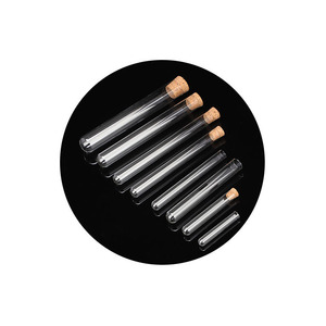 XZ Lab Supplies 5ml Borosilicate Glass Test Tubes With Cork Stoppers For Science Research OEM ODM Customized - Product Image 5