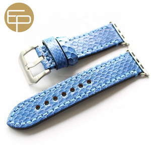 sgancio rapido di ricambio smart fabbricazione serpente pitone grano in vera pelle di vitello di <span class=keywords><strong>apple</strong></span> <span class=keywords><strong>watch</strong></span> band 38 40 42 <span class=keywords><strong>44mm</strong></span> - Product Image 5