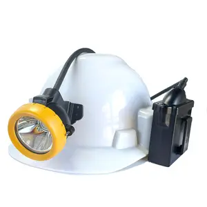 Underground coal mining cap lamp cable Factory rechargeable miner lamp prices high quality 15000lux lampara mining lamp corded