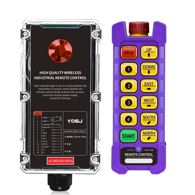 1 transmitter and 1 receiver