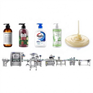 Machine de remplissage automatique pour liquides (boissons, produits chimiques, crèmes, gels douche, savons liquides pour <span class=keywords><strong>vaisselle</strong></span>) en verre - Product Image 1