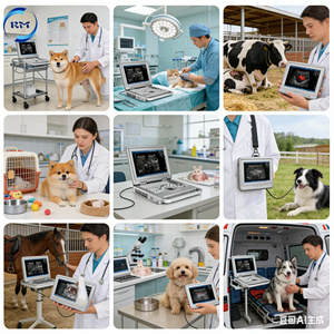 Appareil d'échographie pour animaux électriques avec écran LED pour bovins, chevaux, moutons, scanner d'échographie portable pour animaux gestants - Product Image 5