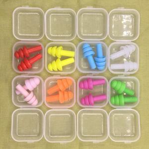 Bouchons d'oreilles en silicone multicolores, imperméables et réutilisables pour la protection auditive, l'isolation sonore, le tir et la natation – Offre Spéciale - Product Image 4