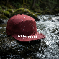 Gorra Trucker de 6 Paneles con Parche de Cuero Personalizado, Logotipo Bordado en 3D, Gorra Deportiva de Béisbol, Gorra de Golf Perforada con Corte Láser