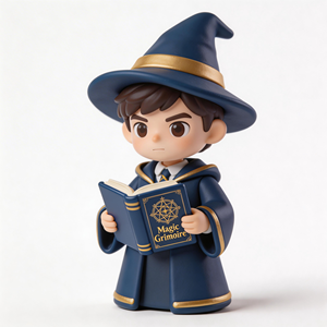 Figurine décorative en résine PVC personnalisée : Apprenti de l'Académie Magique - Product Image 6
