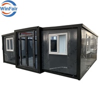 WinFair Bas Prix Ouganda Bon Prix Conteneur Modulaire Amovible Petites Maisons Module Pliable De Luxe Maison Préfabriquée Villas