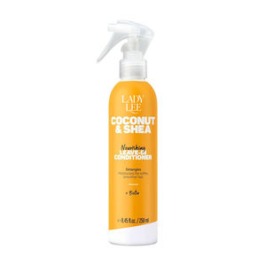 Crème capillaire nourrissante sans rinçage en spray pour cheveux secs, abîmés et crépus, formule coco et karité pour démêler et lisser - Product Image 2