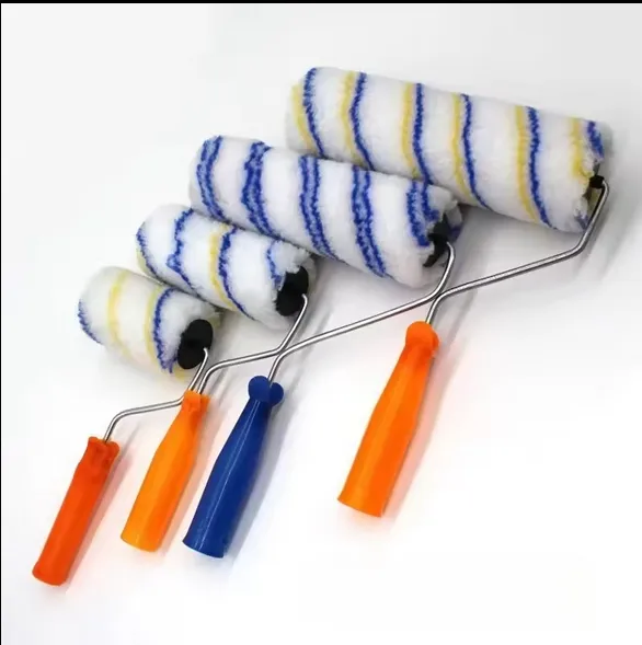 Fabbriche di vendita calda 9 pollici in fibra di poliestere rulli pennello per la verniciatura della maniglia strumento
