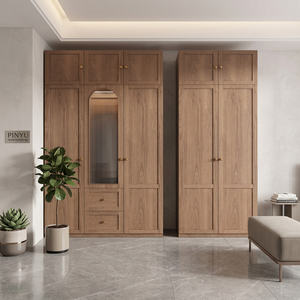 <span class=keywords><strong>Armadio</strong></span> in vetro leggero stile Mid-Century, smontabile e autoportante, per camera da letto e uso commerciale - Product Image 4