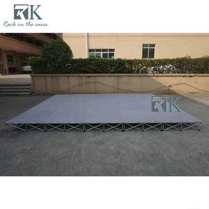 Carpeted Finish Platform Stage Outdoor Concerts Folding Risers Stage - Product Image 5