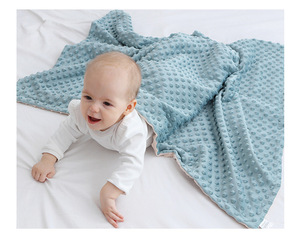 Trẻ Em Của Mặc Quilt Minky Dot Chăn Cho Trẻ Sơ Sinh Trẻ Sơ Sinh Và Trẻ Em - Product Image 5