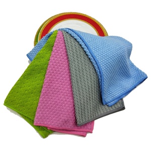 La perla in microfibra autolavaggio asciugamano per vetro panno per la pulizia delle finestre - Product Image 6