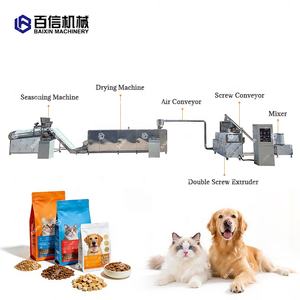 Máquina Extrusora de Alimentos para Peces, <span class=keywords><strong>Línea</strong></span> Automática de Productos de Grano, Procesamiento de Alimentos Flotantes, Acero Inoxidable de Grado Alimenticio - Product Image 1